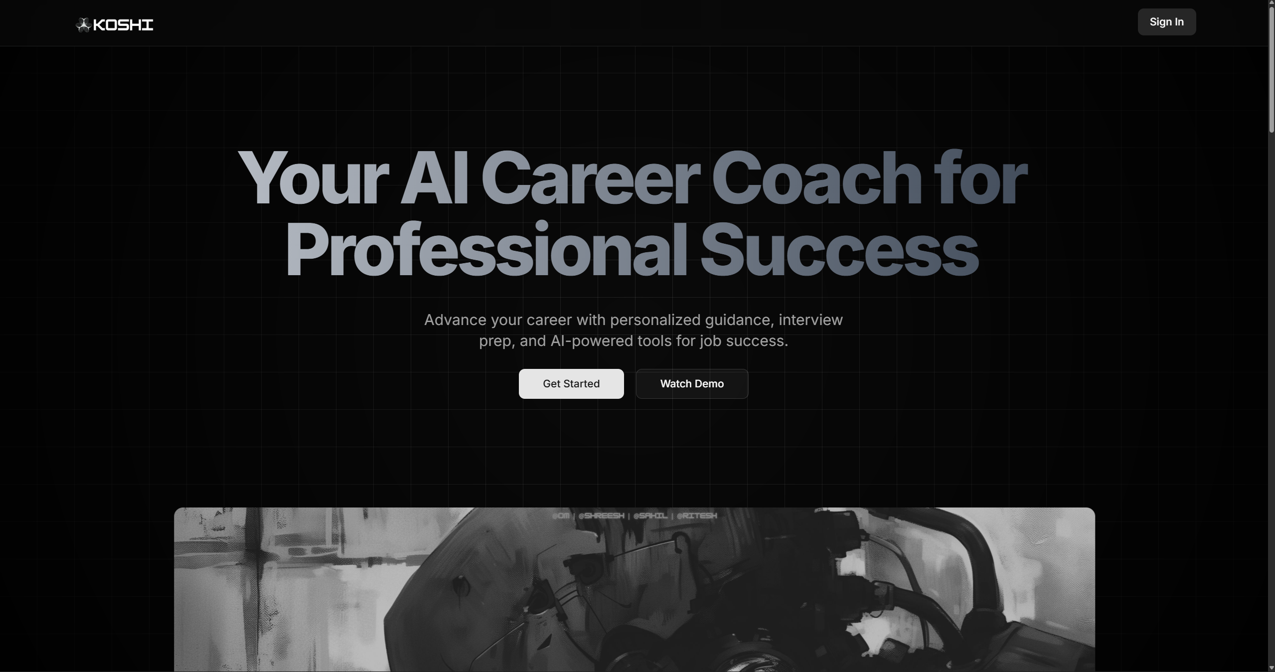 Koshi AI Career Coach Platform